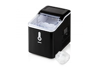 Domo do9220ib ijsblokjesmaker 12 kg/24 uur 15 l inclusief receptenboekje met mocktail ideen zwart - afbeelding 2 van  5