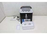 Domo do9220ib ijsblokjesmaker 12 kg/24 uur 15 l inclusief receptenboekje met mocktail ideen zwart - afbeelding 4 van  5