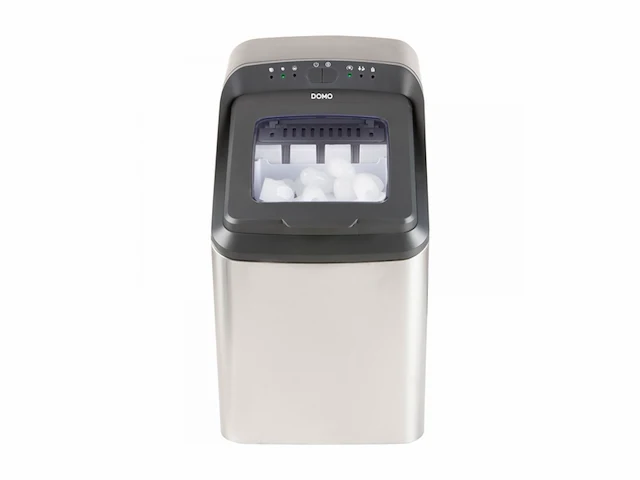 Domo do9247ib pro 'ice maestro' ijsblokjesmachine 15 kg/24 uur 28 liter zelfreinigingsprogramma roestvrij staal - afbeelding 2 van  5