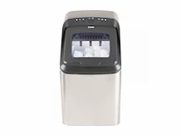 Domo do9247ib pro 'ice maestro' ijsblokjesmachine 15 kg/24 uur 28 liter zelfreinigingsprogramma roestvrij staal - afbeelding 2 van  5