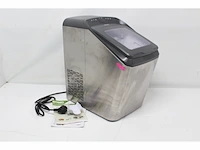 Domo do9247ib pro 'ice maestro' ijsblokjesmachine 15 kg/24 uur 28 liter zelfreinigingsprogramma roestvrij staal - afbeelding 4 van  5