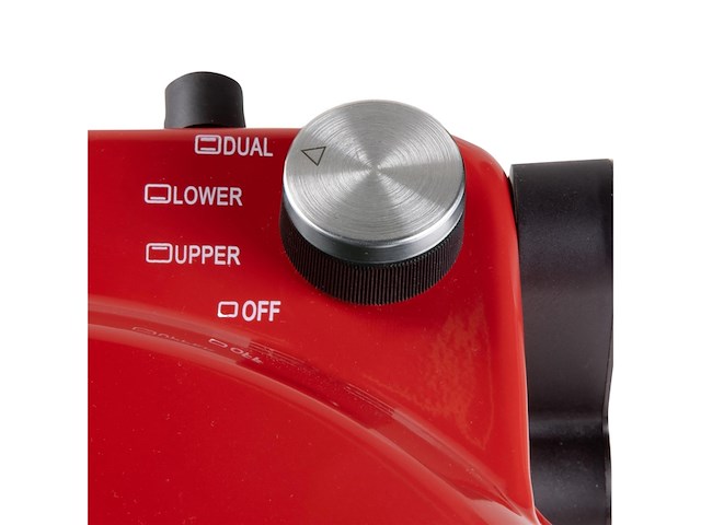 Domo do9284pz my express pizza pizza oven pizzamaker keramische steen 32 cm diameter 400c rood - afbeelding 3 van  5