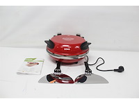 Domo do9284pz my express pizza pizza oven pizzamaker keramische steen 32 cm diameter 400c rood - afbeelding 4 van  5