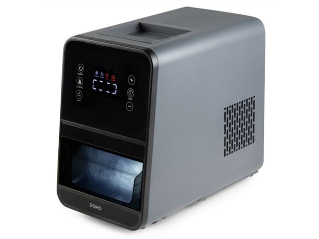 Domo do9286ib nugget ijsblokjesmachine 1,5l crushed ice maker met ijsschep 15kg/24u grijs/zwart - afbeelding 1 van  3