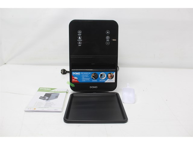 Domo do9286ib nugget ijsblokjesmachine 1,5l crushed ice maker met ijsschep 15kg/24u grijs/zwart - afbeelding 2 van  3