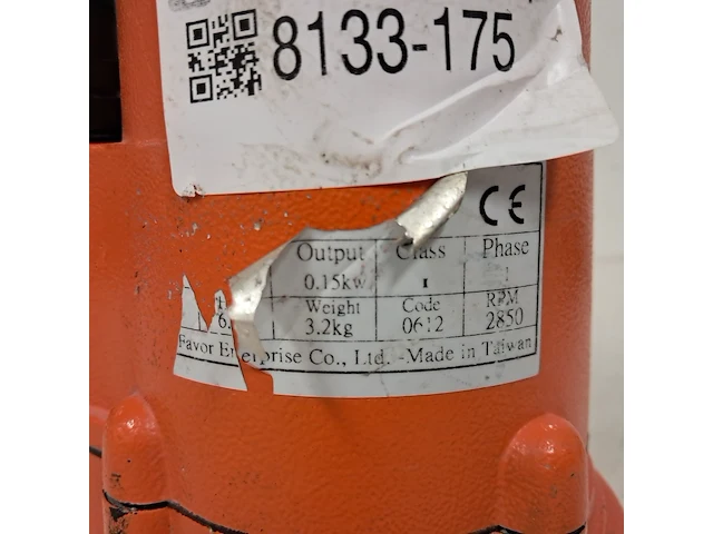 Dompelpomp - 4m³ - 230v, afec, lb15, 2013 - afbeelding 4 van  4