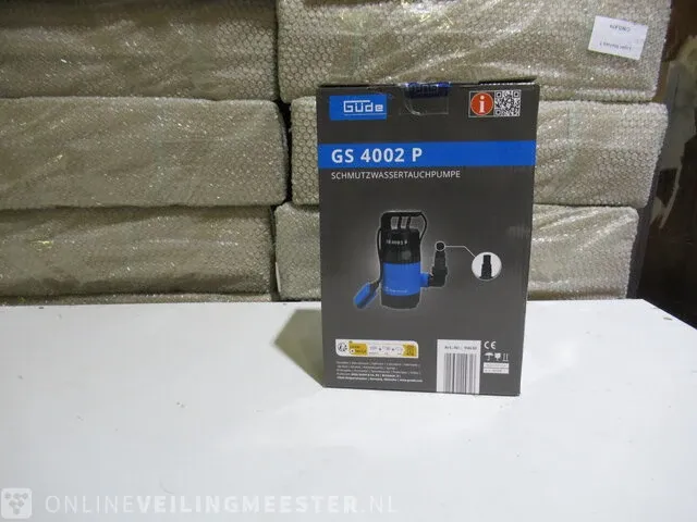 Dompelpomp gude, gs 4002 p - afbeelding 3 van  3