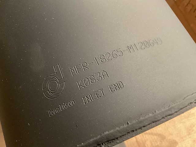 Donaldson exhaust muffler - afbeelding 5 van  5