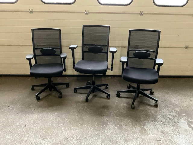 Donati bureaustoel (3x) - afbeelding 1 van  4