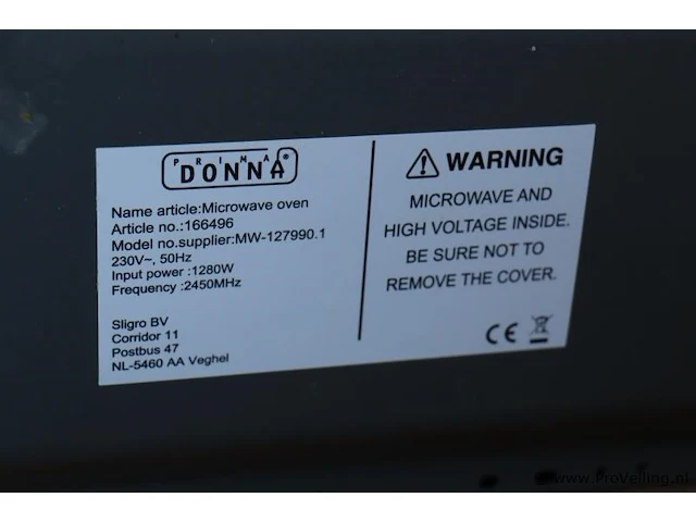 Donna magnetron - 50x32x29cm - afbeelding 4 van  4