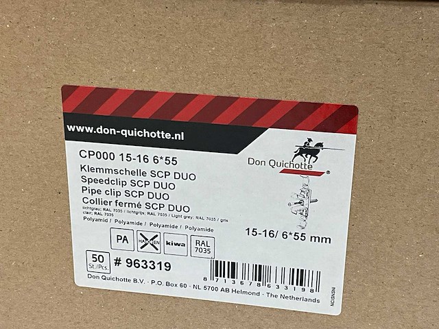 Donquichotte doos a 50 stuks speedclip (6x) - afbeelding 2 van  4