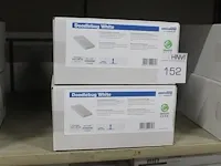 Doodlebug pads white met afmeting 11,5 x 25 cm. 20 stuks in 2 dozen.