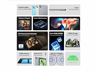 Doogee t10 tablet wifi+4g 8gb/128gb space grey - afbeelding 2 van  2