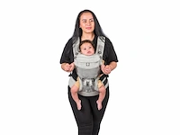 Dooky draagzak terra nova 3,5-15kg beige draagbaar op 3 manieren - afbeelding 3 van  3
