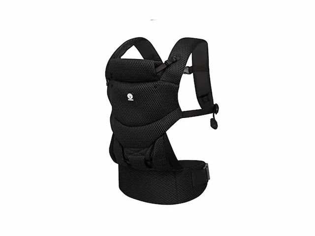 Dooky ergonomische draagzak urban comfort zwart - afbeelding 1 van  3