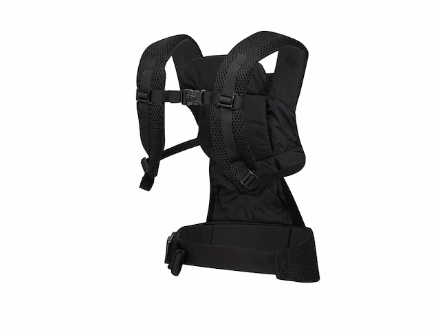 Dooky ergonomische draagzak urban comfort zwart - afbeelding 2 van  3