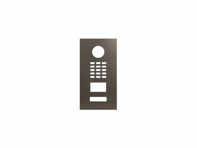Doorbird afdekplaat voor d2101v ip video deurintercom ral 7006 - afbeelding 1 van  1