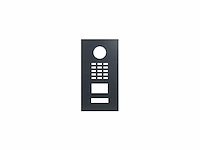 Doorbird afdekplaat voor d2101v ip video deurintercom ral 7016 - afbeelding 1 van  3