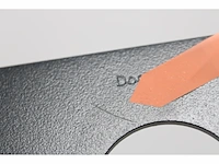 Doorbird afdekplaat voor d2101v ip video deurintercom ral 7016 - afbeelding 3 van  3