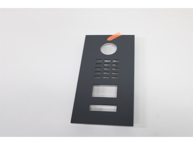 Doorbird blende für d2101v ip video door station ral 7016 - afbeelding 2 van  3
