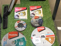 Doorslijp, frees en diamantschijven makita in diverse maten en uitvoeringen - afbeelding 2 van  2
