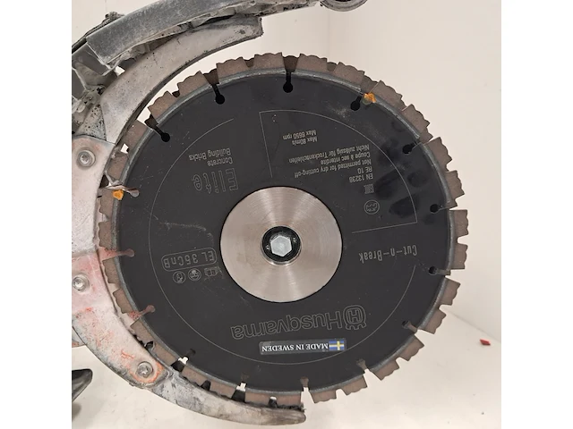 Doorslijper cut-n-break 230v husqvarna, k3000 cut-n-break, bouwjaar 2018 - afbeelding 4 van  6