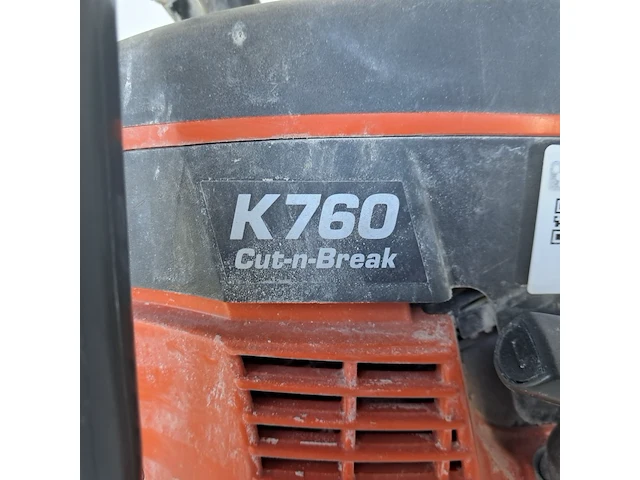 Doorslijper cut-n-break benzine husqvarna, k760 cut-n-break, bouwjaar 2018 - afbeelding 4 van  8