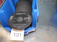 Doorslijpschijven hilti 125 x 1.0 x 2.23, ruim 150 stuks. - afbeelding 2 van  2
