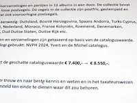 Doos getax € 7.400,00- € 8.550,00 , postzegelcollecties diverse landen - afbeelding 2 van  7