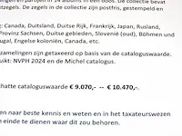 Doos getax € 9.070,00 - € 10.470,00 , postzegelcollecties diverse landen - afbeelding 2 van  8