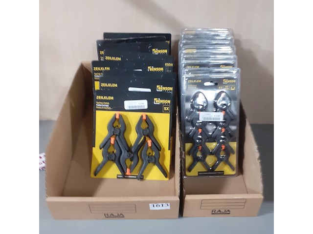 Doos grote en kleine zeilklemmen (d1613) - afbeelding 3 van  3