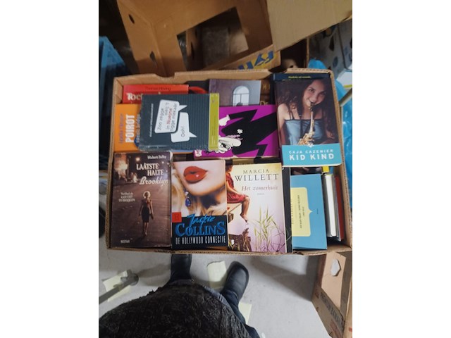 Doos met boeken uit inboedel van alles wat aantal 42 stuks. - afbeelding 2 van  3