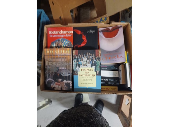 Doos met boeken uit inboedel van alles wat aantal 50 stuks. - afbeelding 5 van  5