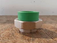 Doos met diverse kopelingen 1 1/2 x 500mm messing ppr, ifan, 2025 - afbeelding 3 van  10