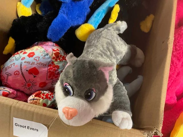Doos met knuffels - afbeelding 2 van  10
