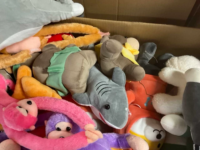 Doos met knuffels - afbeelding 7 van  12