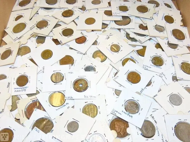 Doos munten uit particuliere inbreng - afbeelding 1 van  21