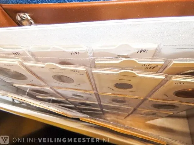 Doos nederlandse muntenalbums - afbeelding 4 van  13