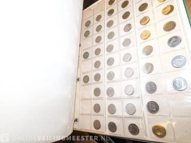 Doos nederlandse muntenalbums - afbeelding 9 van  13