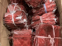 Doos organza zakjes, rood - afbeelding 3 van  4