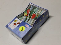 Doos rietjes met 3d fruit - afbeelding 1 van  3
