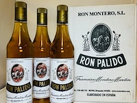 Doos ron montero black label spaanse rum - afbeelding 1 van  3
