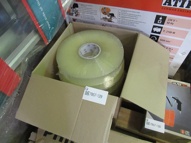 Doos tape s&scope, verpakkingstape - afbeelding 1 van  1