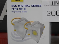 Doos wegwerpmaskers rsg ffp3 - afbeelding 2 van  2