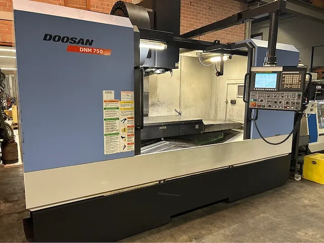 Doosan - dnm 750 - cnc bewerkingscentra - afbeelding 8 van  14