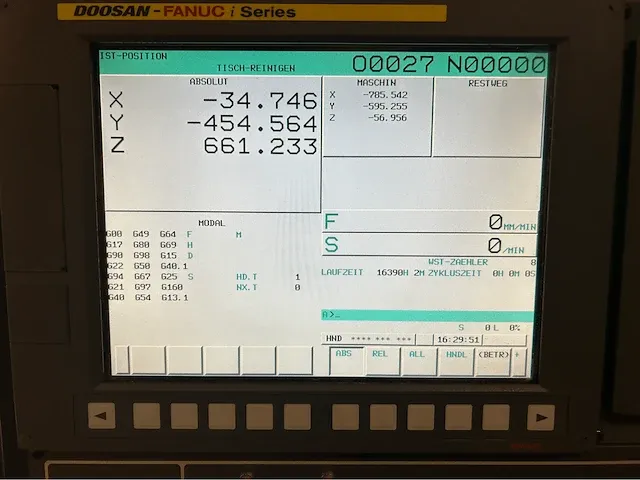 Doosan - dnm 750 - cnc bewerkingscentra - afbeelding 13 van  14
