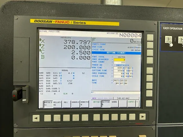 Doosan - lynx 2100lmb - cnc draaibank - afbeelding 2 van  14
