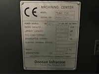 Doosan - mynx 750 - cnc bewerkingscentra - afbeelding 15 van  22