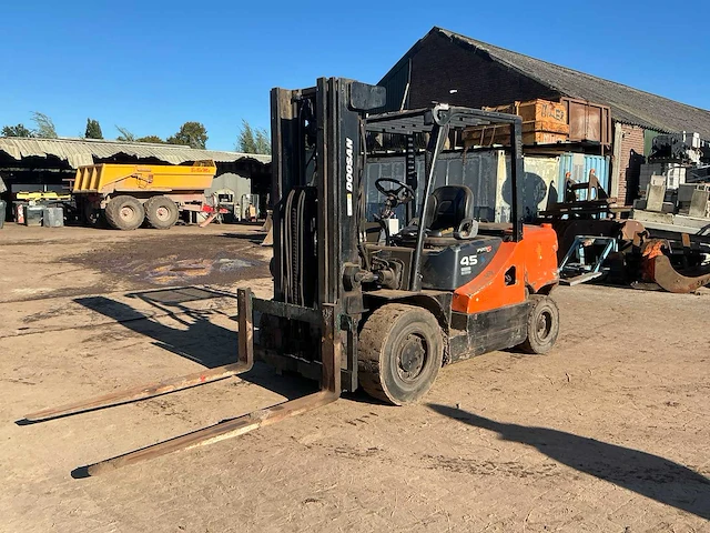 Doosan 2007 pro 5 vorkheftruck - afbeelding 1 van  28