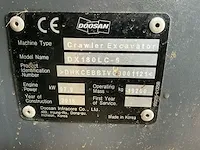 Doosan dx180 lc-5 rupsgraafmachine - afbeelding 24 van  39